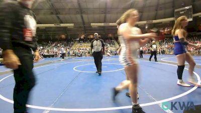 126 lbs Semifinal - Aubrey Redding, Piedmont vs Kendra Perrien, Redskins Wrestling Club