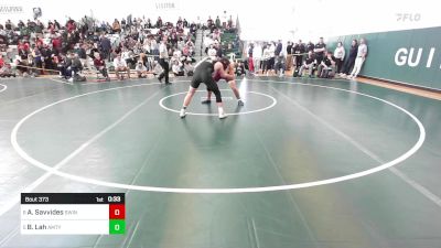 170 lbs Consolation - Ares Savvides, South Windsor vs Branimir Lah, Amity