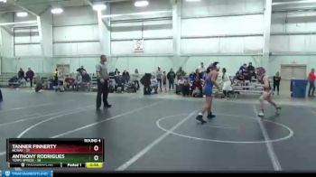 140 lbs Round 4 (8 Team) - Tanner Finnerty, NCWAY vs Anthony Rodrigues, Terps Xpress