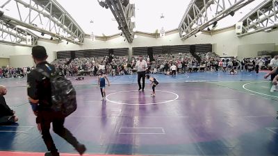 51-T lbs Consolation - Matteo Cigna, Bitetto Trained Wrestling vs Aidan Clemens, Iron Horse