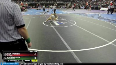 Cons. Round 2 - Clay Rasmussen, Kearney Catholic vs Jaxson Hassler, Battle Creek