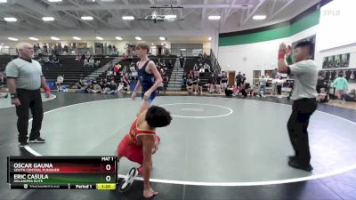 106 lbs 1st Place Match - Eric Casula, Oklahoma Elite vs Oscar Gauna, South Central Punisher