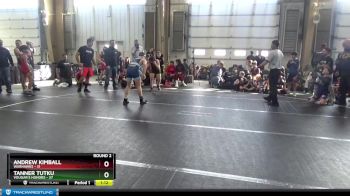 130 lbs Round 2 - Tanner Tutku, Vougar`s Honors vs Andrew Kimball, Warhawks