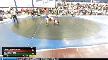 184 lbs Champ. Round 1 - Jaritt Shinhoster, UW-Whitewater vs Isaac Romero, Loras