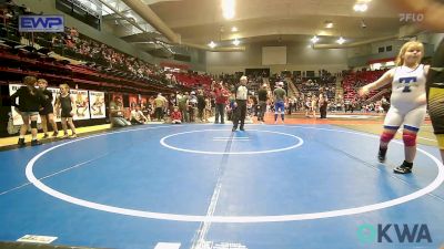 105-115 lbs Rr Rnd 3 - Aubrey Gomez, Tulsa Blue T Panthers vs Blaike Ivie, Salina Wrestling Club