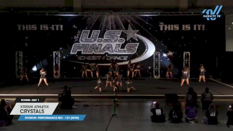 Xtreme Athletix - Crystals [2024 L1 Performance Rec - 12Y (NON) Day 1] 2024 The U.S. Finals: Vegas