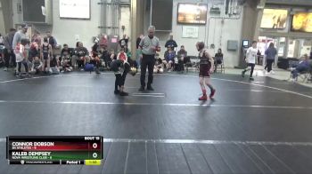 60 lbs Round 5 (6 Team) - Connor Dobson, 84 Athletes vs Kaleb Dempsey, NOVA Wrestling Club