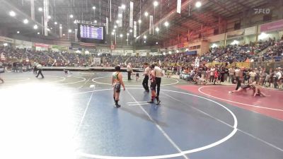 120 lbs Round Of 16 - Callia Martinez, Montrose Elite vs Jiraiya Casias, Alamosa