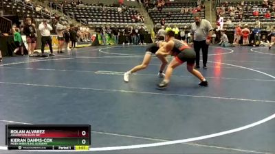 150 lbs Cons. Round 2 - Kieran Dahms-Cox, Moen Wrestling Academy vs Rolan Alvarez, Assumption Elite WC