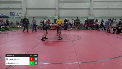 110 lbs Pools - Matthew Marenco, Rebellion vs Juan Barajas, Woodshed