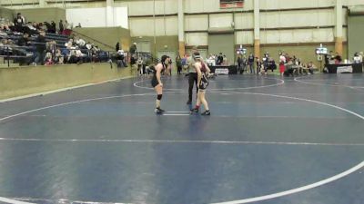 100 lbs Cons. Round 2 - Rickee Clark, Grantsville vs Rhylee Clark, Grantsville