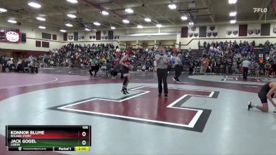 106 lbs Round 1 - Jack Gogel, Lisbon vs Konnor Blume, Roland-Story