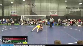 125 lbs Round 4 (6 Team) - Lukas Pratt, Tennessee Red vs Braxton Crow, Wyoming Gold