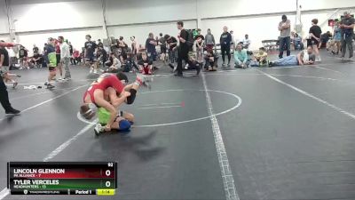 92 lbs Round 2 (8 Team) - Lincoln Glennon, PA Alliance vs Tyler Verceles, Headhunters