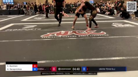 Eddie Guzman vs Kostas Sarapnickas 2024 ADCC Las Vegas Open