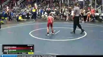 60 lbs Round 2 (4 Team) - Anze Williams, Hudson vs Jamison Gable, Monroe