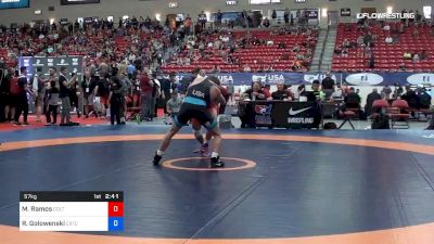 57 kg Cons 32 #1 - Matthew Ramos, Colt Wrestling vs Rhett Golowenski, Cowboy RTC/TMWC