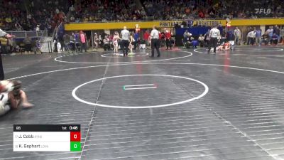 85 lbs Round Of 32 - Jacob Cobb, Athens vs Kael Gephart, Loyalsock