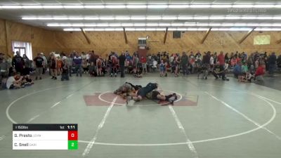 I 150 lbs Round Of 16 - Gaige Presto, Lehman vs Christian Snell, Darien