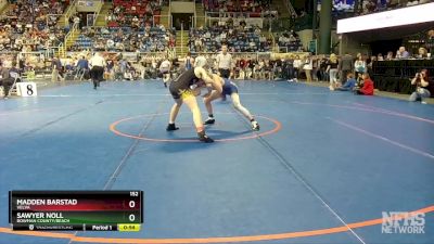 152 lbs Cons. Round 3 - Sawyer Noll, Bowman County/Beach vs Madden Barstad, Velva