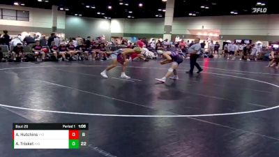 145 lbs Round 4 (16 Team) - Aiden Hutchins, Funky Monkey vs Addison Trisket, 212 Wrestling