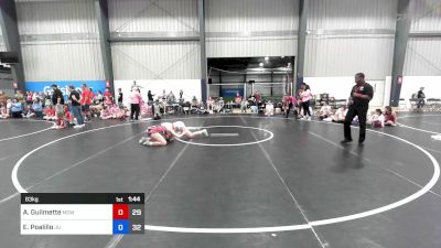 63 kg Rr Rnd 4 - Araya Guilmette, MGW Vanquishers vs Ella Poalillo, Jersey United Pink