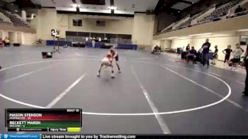 80 lbs Round 4 (6 Team) - Mason Stenson, Farmington vs Beckett Marsh, Waconia