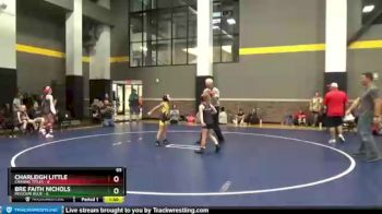 65 lbs Round 5 (12 Team) - Charleigh Little, Chasing Titles vs Bre Faith Nichols, Missouri Blue