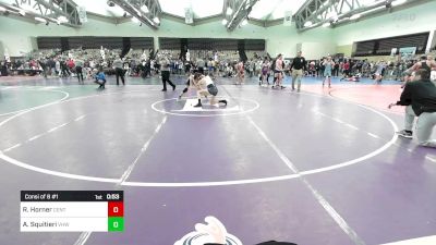 102-I lbs Consi Of 8 #1 - Ryan Horner, Centurion vs Aiden Squitieri, VHW