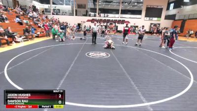 80 lbs Round 3 - Dawson Rau, Junior Dragons vs Jaxon Hughes, Backyard Brawlers