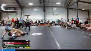 132 lbs Semis & 1st Wrestleback (8 Team) - Drew Gorman, Storm A vs Caid Saavedra, Palmetto State Wrestling Academy Gold