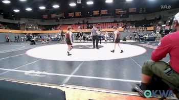 85 lbs Final - Joe Hinz, Weatherford Youth Wrestling vs Landon Villines, Weatherford Youth Wrestling