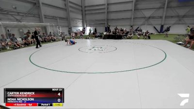 106 lbs Semis & 3rd Wb (16 Team) - Carter Kendrick, South Dakota Blue vs Noah Nicholson, Minnesota Red