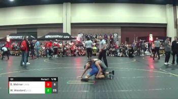 101 lbs Semis (4 Team) - Walker Woodard, Untouchables vs Brody Weimer, Contenders Wrestling Academy Blue