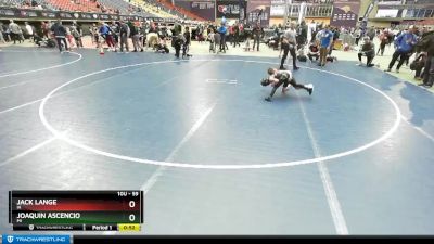 59 lbs 7th Place Match - Jack Lange, IA vs Joaquin Ascencio, MI