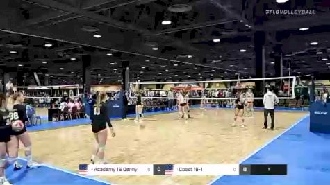 Academy 16 Denny vs Coast 16-1 - 2022 JVA West Coast Cup presented by Nike