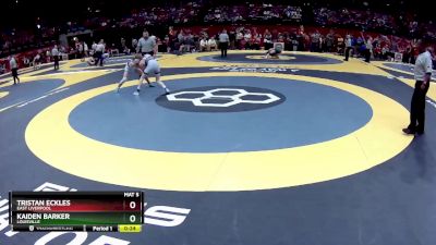 D2-113 lbs Cons. Round 2 - Tristan Eckles, East Liverpool vs Kaiden Barker, Louisville