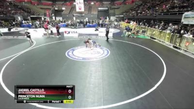 70 lbs Quarterfinal - Jhorel Castillo, So Cal Hammers Wrestling vs Princeton Nunn, California