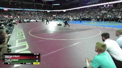 D3-157 lbs Semifinal - Tristan Steldt, Fennimore vs Tyler Sunday, Clear Lake