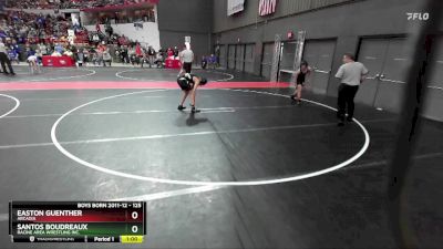 125 lbs Champ. Round 1 - Santos Boudreaux, Racine Area Wrestling Inc. vs Easton Guenther, Arcadia