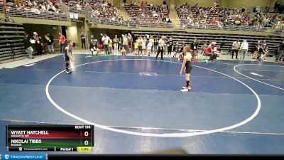 70 lbs Quarterfinal - Nikolai Tibbs, Ravage vs Wyatt Hatchell, Wasatch WC