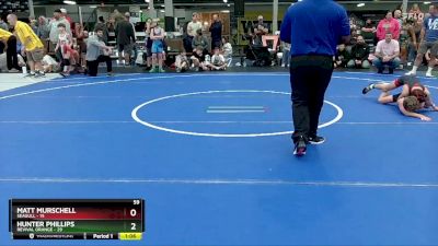 80 lbs Round 6 (8 Team) - Hunter Phillips, Revival Orange vs Matt Murschell, Seagull