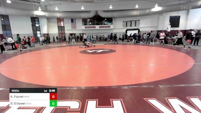 165 lbs Quarterfinal - Kekana Fouret, Oregon State vs Sean O'dywer, Ohio