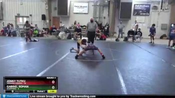 72 lbs Round 3 (8 Team) - Jonny Tutku, Vougars Honors vs Gabriel Roman, Scorpions