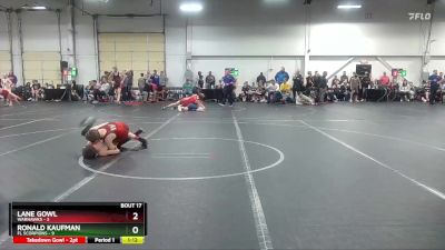 88 lbs Round 5 (8 Team) - Ronald Kaufman, FL Scorpions vs Lane Gowl, Warhawks