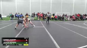 145 lbs Round 2 (8 Team) - Jackson Remmers, South Dakota Rage vs Camden Lockerby, Team Tennessee Blue