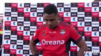 Fusitua Tonga's Man Of The Match