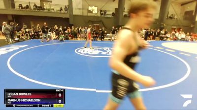 144 lbs Champ. Round 1 - Logan Bowles, WA vs Magnus Michaelson, WA