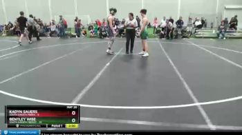152 lbs Placement Matches (8 Team) - Bentley Wise, South Dakota Frenzy vs Kadyn Sauers, South Dakota Mania