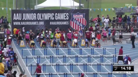 Youth Boys' 110m Hurdles Championship, Semi-Finals 4 - Age 15-16